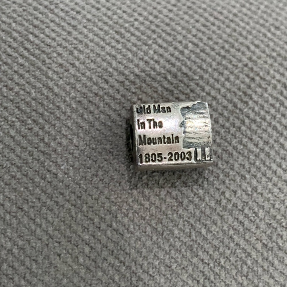 Sterling Silver Zable Man In The Mountain Bead Charm Fits Pandora